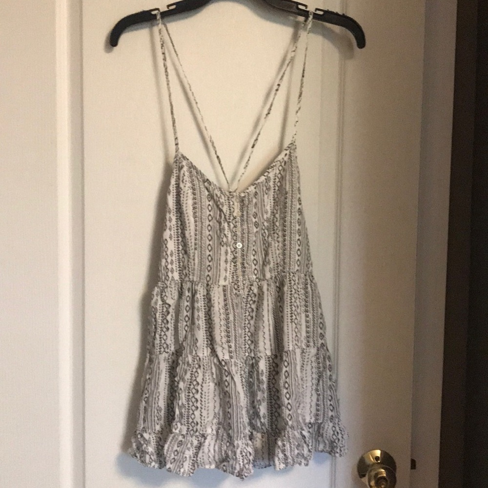 strappy loose top